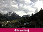 Archiv Foto Webcam Hotel Sonnenberg Hirschegg 17:00