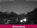 Archived image Webcam Hotel Sonnenberg Hirschegg 03:00