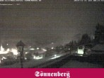 Archiv Foto Webcam Hotel Sonnenberg Hirschegg 23:00