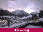 Archiv Foto Webcam Hotel Sonnenberg Hirschegg 06:00