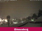 Archiv Foto Webcam Hotel Sonnenberg Hirschegg 23:00