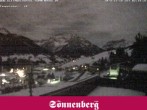 Archived image Webcam Hotel Sonnenberg Hirschegg 01:00