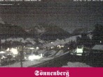 Archiv Foto Webcam Hotel Sonnenberg Hirschegg 03:00