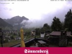 Archiv Foto Webcam Hotel Sonnenberg Hirschegg 19:00