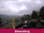 Archived image Webcam Hotel Sonnenberg Hirschegg 09:00