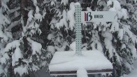 Archiv Foto Webcam Schneehöhe Breckenridge 07:00