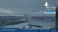 Archived image Webcam Braunlage: Top station Hexenexpress / Wurmberg-Alm 16:00