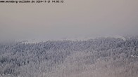 Archiv Foto Webcam Wurmberg: Nordhang / Blick zum Brocken 13:00