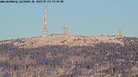 Archiv Foto Webcam Wurmberg: Nordhang / Blick zum Brocken 09:00