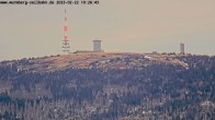 Archiv Foto Webcam Wurmberg: Nordhang / Blick zum Brocken 09:00