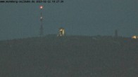 Archiv Foto Webcam Wurmberg: Nordhang / Blick zum Brocken 17:00