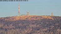 Archived image Webcam North slope / Brocken mountain 09:00