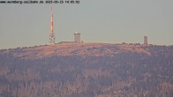 Archived image Webcam North slope / Brocken mountain 13:00