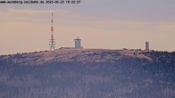 Archived image Webcam North slope / Brocken mountain 17:00