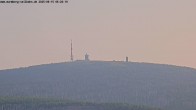 Archiv Foto Webcam Wurmberg: Nordhang / Blick zum Brocken 05:00