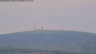 Archiv Foto Webcam Wurmberg: Nordhang / Blick zum Brocken 09:00