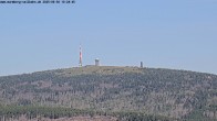 Archiv Foto Webcam Wurmberg: Nordhang / Blick zum Brocken 09:00