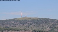 Archiv Foto Webcam Wurmberg: Nordhang / Blick zum Brocken 15:00