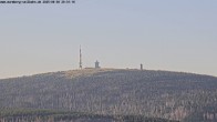 Archiv Foto Webcam Wurmberg: Nordhang / Blick zum Brocken 19:00