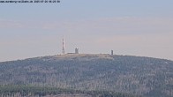 Archiv Foto Webcam Wurmberg: Nordhang / Blick zum Brocken 02:00