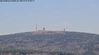 Archiv Foto Webcam Wurmberg: Nordhang / Blick zum Brocken 07:00