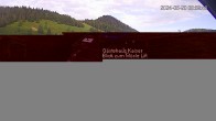 Archiv Foto Webcam Gästehaus Kaiser - Blick zum Mösle-Skilift 06:00