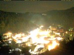 Archiv Foto Webcam St. Blasien im Schwarzwald: Blick vom Weißensteinkreuz 23:00