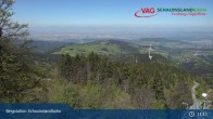Archiv Foto Webcam Schauinsland Bergstation 10:00