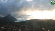 Archiv Foto Webcam Mittenwald 19:00
