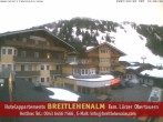 Archived image Webcam Hotelappartements Breitlehenalm 17:00