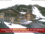 Archived image Webcam Hotelappartements Breitlehenalm 19:00