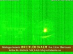 Archived image Webcam Hotelappartements Breitlehenalm 23:00