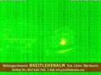 Archived image Webcam Hotelappartements Breitlehenalm 21:00