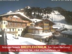 Archived image Webcam Hotelappartements Breitlehenalm 09:00