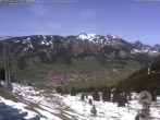 Archived image Webcam Hornbahn mountain station 13:00