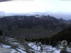 Archived image Webcam Hornbahn mountain station 19:00