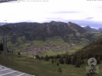 Archiv Foto Webcam Bergstation Hornbahn, Blick Bad Hindelang 17:00