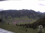 Archiv Foto Webcam Bergstation Hornbahn, Blick Bad Hindelang 15:00