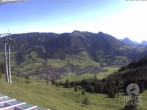Archived image Webcam Hornbahn mountain station 07:00