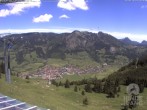 Archived image Webcam Hornbahn mountain station 11:00