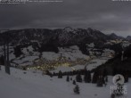 Archiv Foto Webcam Bergstation Hornbahn, Blick Bad Hindelang 06:00