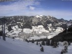 Archiv Foto Webcam Bergstation Hornbahn, Blick Bad Hindelang 11:00