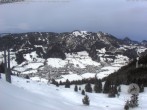 Archiv Foto Webcam Bergstation Hornbahn, Blick Bad Hindelang 15:00