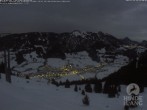 Archiv Foto Webcam Bergstation Hornbahn, Blick Bad Hindelang 06:00