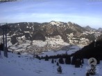 Archiv Foto Webcam Bergstation Hornbahn, Blick Bad Hindelang 13:00