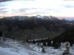 Archiv Foto Webcam Bergstation Hornbahn, Blick Bad Hindelang 15:00