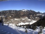 Archiv Foto Webcam Bergstation Hornbahn, Blick Bad Hindelang 11:00