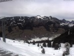 Archiv Foto Webcam Bergstation Hornbahn, Blick Bad Hindelang 11:00