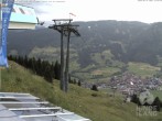 Archiv Foto Webcam Bergstation Hornbahn, Blick Bad Hindelang 17:00