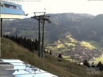 Archiv Foto Webcam Bergstation Hornbahn, Blick Bad Hindelang 06:00